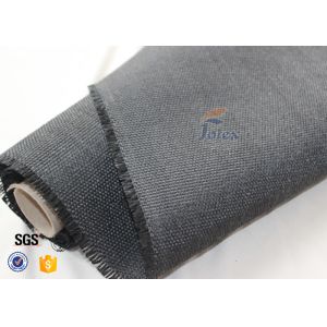 Buy cheap 600g Thermal Insulation Materials Black Vermiculite Coated Fiberglass Fabric from wholesalers