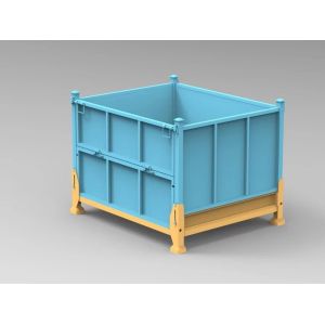 Buy cheap Stackable and Foldable Steel Container Box Pallet for Sale from wholesalers