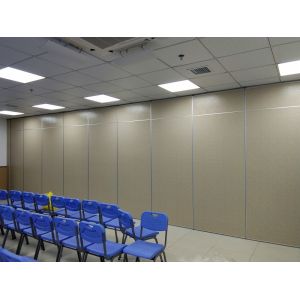 Buy cheap Hotel Rolling Mobile Partition Wall / Acoustic Movable Soundproof Partition Wall from wholesalers