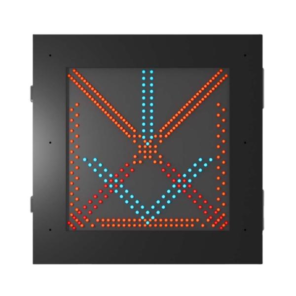 Quality P10mm P16mm LED Lane Control Signs Parking Lot Exit Signs Signal for sale