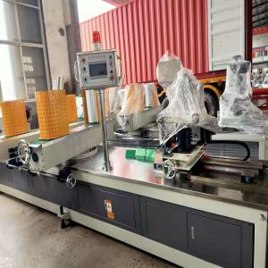 Buy cheap 2mm Automatic Spiral 25layer Cardboard Tube Cutting Machine from wholesalers