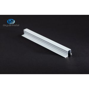 6063 Aluminum U Profiles 160Mpa Tensile For Multiapplication