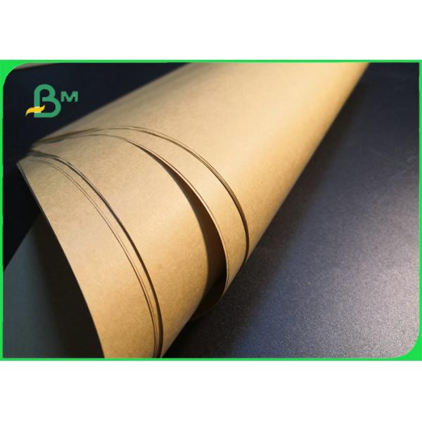 Quality 40gsm 50gsm Durable Brown Kraft Paper For Tote Bag Tear Resistant 1100mm for sale