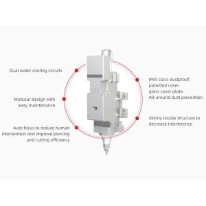 CNC Laser Cutting Machine 0~100m/min For Metal Plate And Tube
