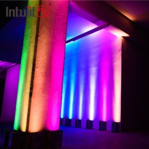 DMX IR Wifi 4x12w Wireless Battery Powered Par Uplight Spot Dj Disco LED Stage