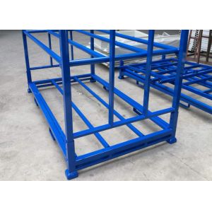 Multi Tier Blue Color Industrial Storage Rack , Tyre Racking System Q235B Cold