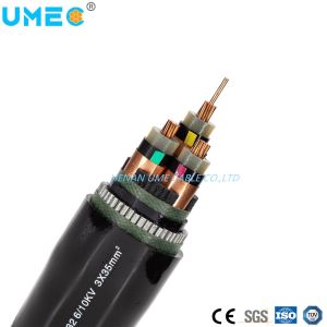 Stranded Copper Conductor Overhead Power Cable 1X16mm2 3X35mm2 for Electric Wire