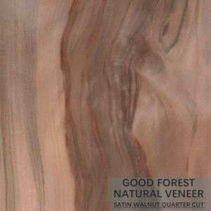 Buy cheap Grain Crotch Natural Wood Veneer Sheets Quarter Cut American Walnut from wholesalers