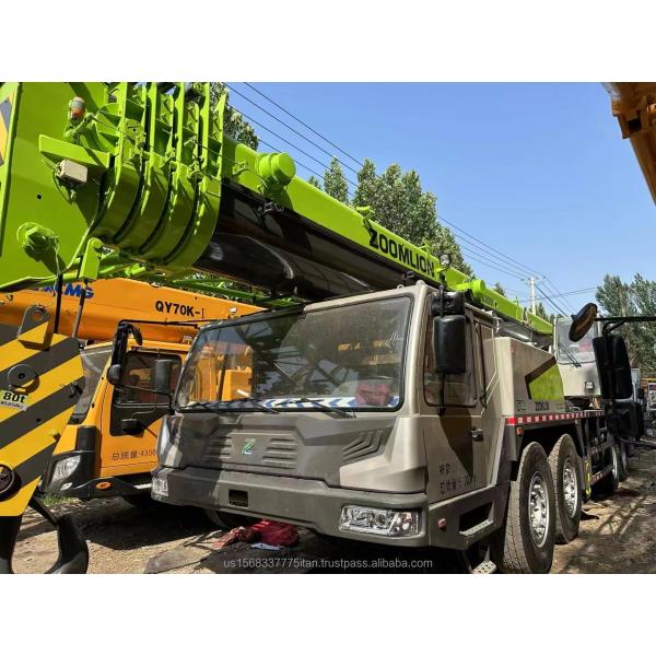 2016 Year Used Zoomlion 70 Ton Crane Excellent Performance for Construction Machine