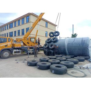 Buy cheap EVA Material Foam Filled Fender With Tires And Chain Net For Ship Protection from wholesalers