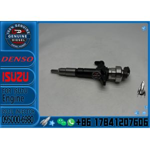 Diesel Fuel Common Rail Injector 095000-6980 8-98011604-0 For Isuzu 4JJ1 Engine