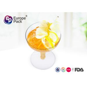 Buy cheap Customised Recyclable Plastic Champagne Goblets , Unbreakable Champagne Glasses from wholesalers