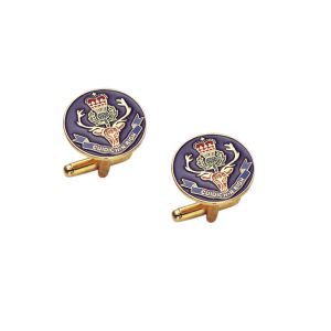 Buy cheap Custom Made Cuidich Right Cufflink, Metal Cufflinks With Brass Stamping With Soft Enamel, Gold Plating from wholesalers