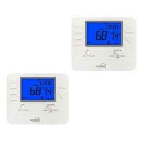 Buy cheap Display Size 384 Sqin Intelligent Temperature Controller Room 24V Thermostats Featuring Temperature Ranges 32°F to 99°F 0°C to 40°C for Climate Control from wholesalers