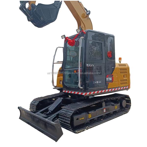 Buy cheap SANY SY75C Excavator 7500 KG Hydraulic Construction Machine with Great Performance from wholesalers