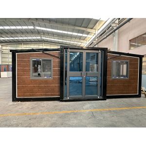 Buy cheap Assemble Prefab Mobile House Container Home Expandable Container House on Wheels Ready to Ship with Top Roof Water Proof from wholesalers