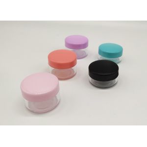 Buy cheap 15g 20g  PS Transparent Face Cream Jars With PP Cap from wholesalers