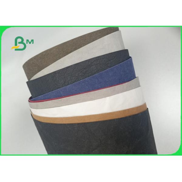 Gold color tasteless 0.3mm 0.55mm washable kraft paper width 150cm for Tote Bag