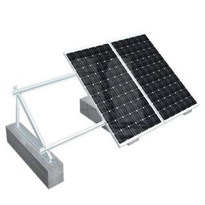 Buy cheap Aluminum 6005 T5 Flat Roof Solar Mounting System 3000W 5000W from wholesalers