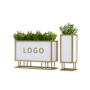Buy cheap Stainless steel new white rectangular planters box with legs from wholesalers