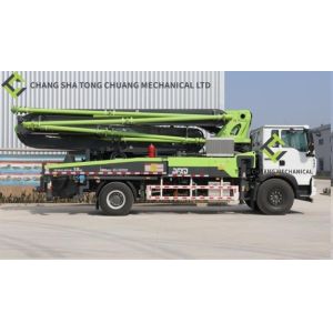 Buy cheap Sinotruk Howo Chassis Concrete Pump Truck 38 Meters from wholesalers