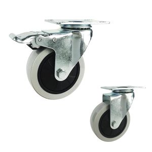 Buy cheap 220lbs Loading Industrial Trolley Wheels , PP 5 Inch Trolley Wheels from wholesalers