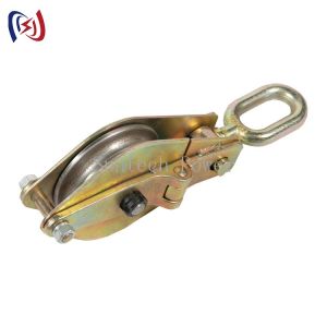 Buy cheap 30KN 100KN Double Sheave Hoisting Tackle Conductor Stringing Tools from wholesalers