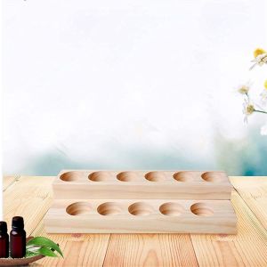 Buy cheap Wholesale Wooden Presentation Display Rack Stand Holder for Essential Oils Home Decoration Hanging Storage Organizer from wholesalers