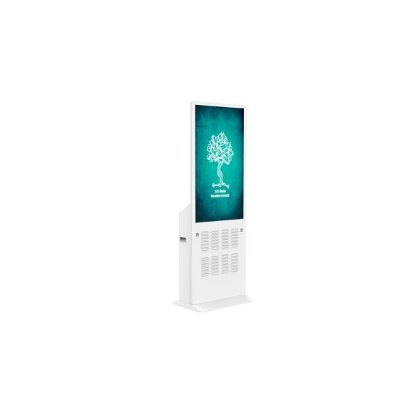 300W Power Bank Rental Kiosk 5000MAh*24 Multiple Mobile Charging Stand