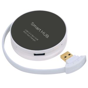 Buy cheap Fast Charging Smart Round Adapter 4 Ports USB HUB from wholesalers