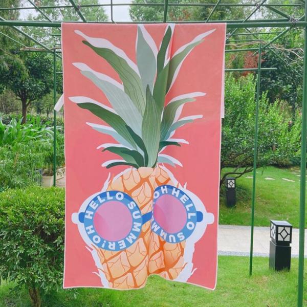 Buy cheap Easy Carrier Light Weight Beach Towel Space Saving Sand Proof Beach Towel from wholesalers