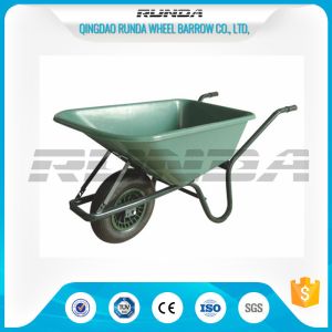 Buy cheap PP Tray Heavy Duty Wheelbarrow , 85L County Clipper Wheelbarrow For Grass Storage from wholesalers