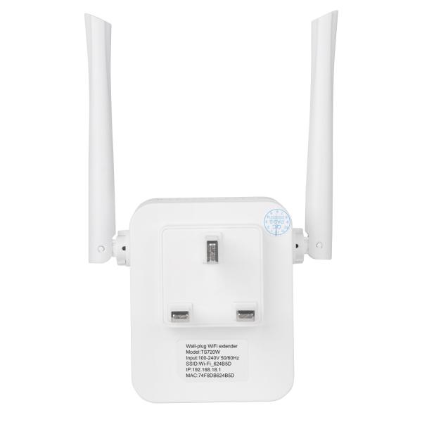 Buy cheap 1200Mbps Wall Socket WIFI Extender from wholesalers