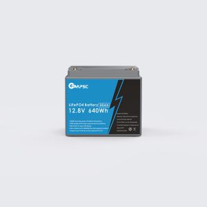 12.8V 50Ah Lead-to-lithium battery