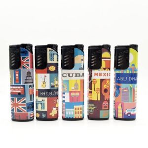 Buy cheap 81mm Length Windproof Smoking Electric Lighter with Custom Logo and Model NO. DY-F001 from wholesalers