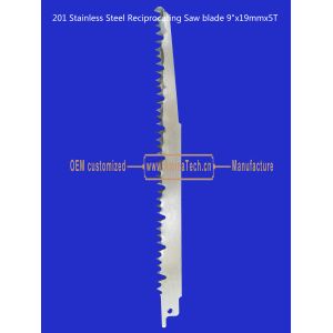 Buy cheap 201 Stainless Steel Reciprocating Saw blade 9