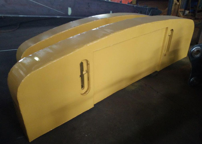 Buy cheap 24m Long Reach Boom and Arm for Hyundai R450 Excavator with Q345B/Q690D Material for Durable Construction Use from wholesalers