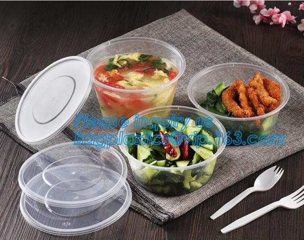 Buy cheap Biodegradable Disposable, Reusable Microwave Containers, Hot Soup Packaging, Meal Prep Noodle Bowl Lunch Box from wholesalers