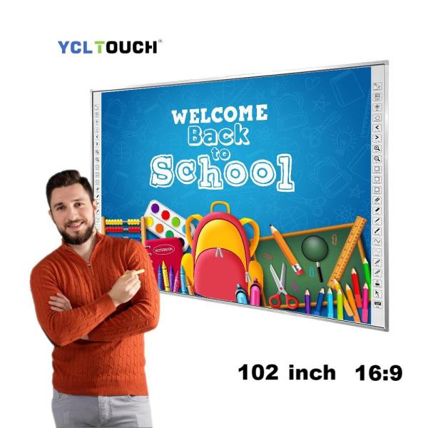 Quality 102 Inch Smart Electronic Blackboard Interactive For Meeting Teaching for sale