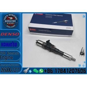 Buy cheap Diesel Fuel Common Rail Injector 095000-1211 6156-11-3300 095000-1210 095000-0800 095000-0801 for Komat-su PC400-7 PC450 from wholesalers