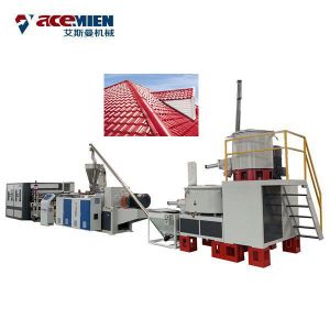 Buy cheap 2 Layer UPVC PVC 165kw 880mm Roofing Sheet Making Machine from wholesalers