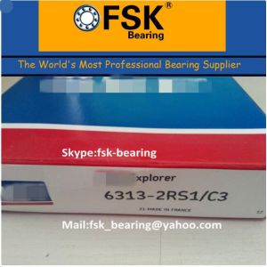 Buy cheap Double Rubber Sealed Deep Groove Ball Bearing 6313 2RS China High Speed Motor Bearings from wholesalers