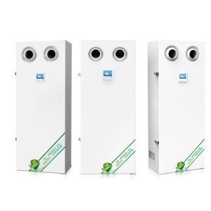 Buy cheap Air Recuperator HEPA Filtered 80m2 Wall Mounted ERV For HVAC System from wholesalers