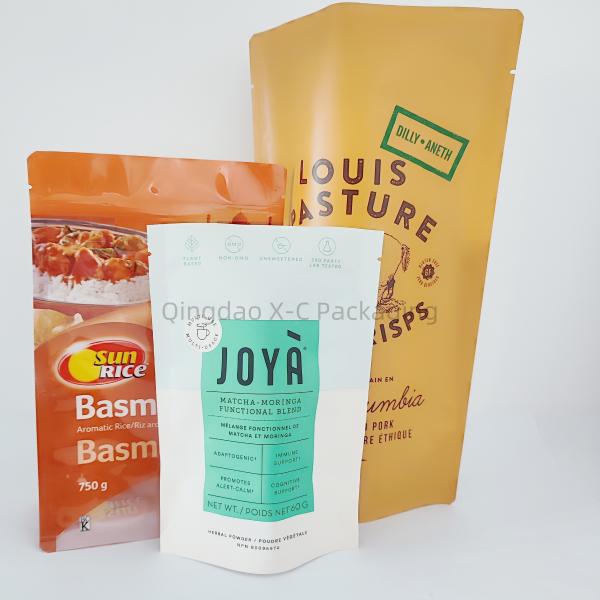 Buy cheap Customizable Stand Up Pouch Compoud Flexible Reusable Gravure Print Food Grade Safe from wholesalers