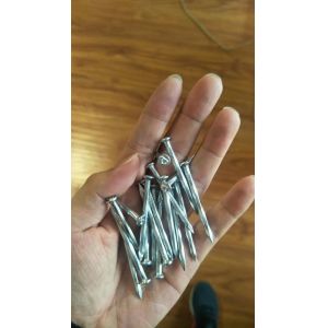 Buy cheap Customized Steel Concrete Nails High Carbon Angular Spiral Concrete Nails from wholesalers