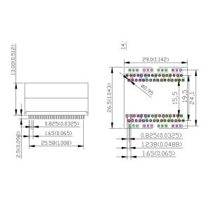 Buy cheap HST-88007DR 8mA 1000BASE-TX VoIP Magnetic Module from wholesalers