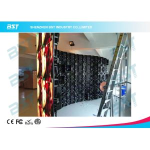 Buy cheap High Resolution Curved Led video Screen Pixel Pitch 4.81mm  with 500mmX1000mm panel from wholesalers