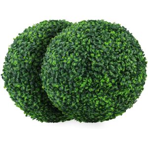 Garden 8cm Artificial Topiary Balls 50cm Outdoor