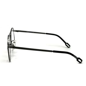 FM7124 Round Top Bar Stainless Steel Womens Optical Frames For A Timeless Chic
