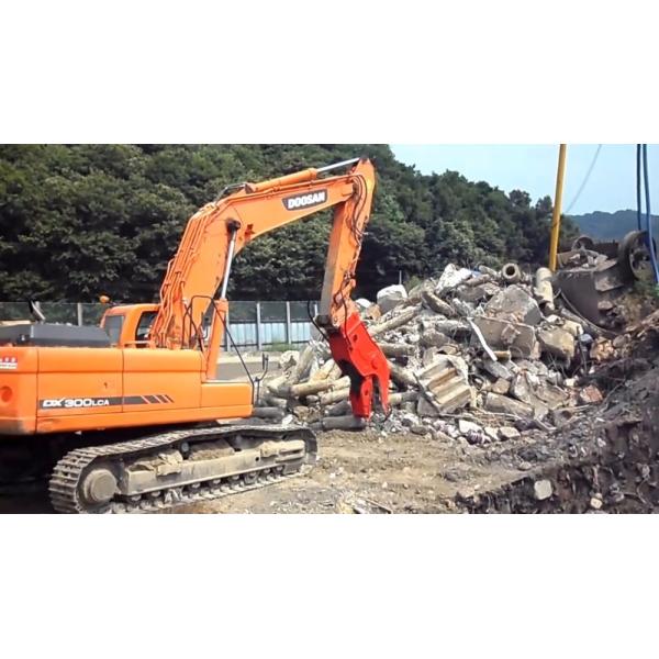 Quality Building Demolition Mechanical Concrete Pulveriser For Excavator Hydraulic System for sale